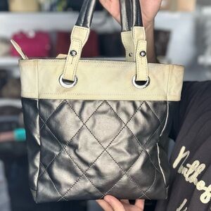 CHANEL SILVER BAG